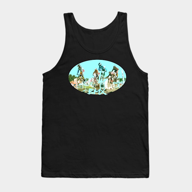 bmx race racing Tank Top by rickylabellevie